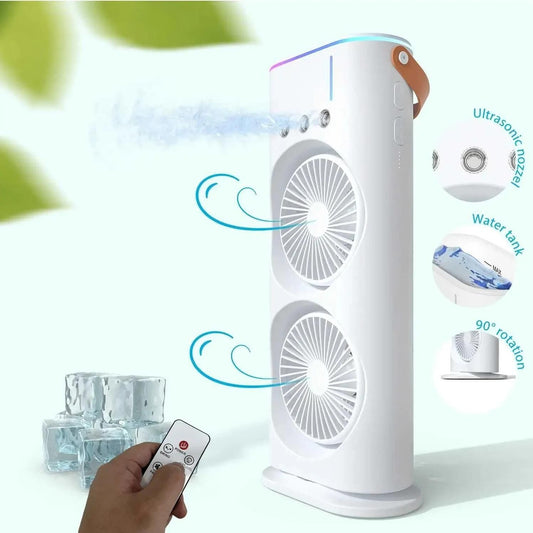 Glowitup Double-Ended Spray Fan with remote controller