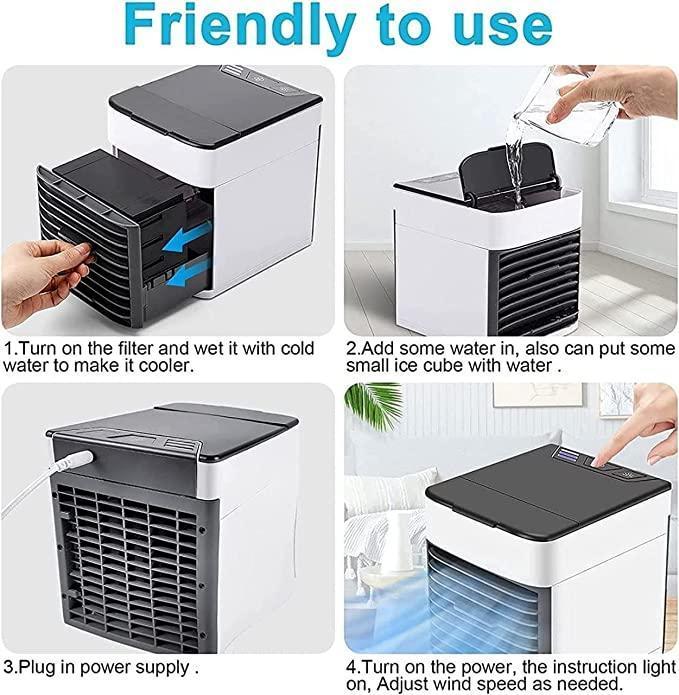 Glowitup Humidifier Purifier Mini Cooler