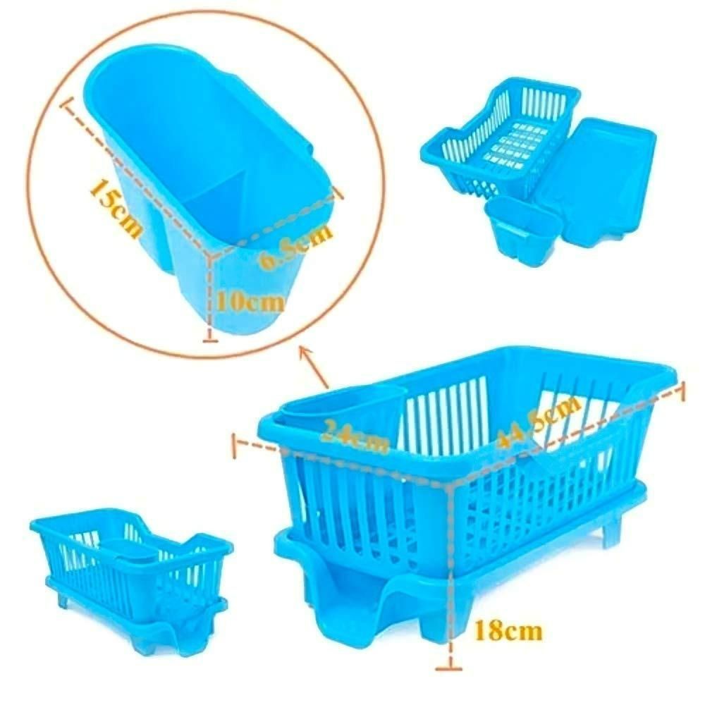 Glowitup 3 in 1 Kitchen Dish Drainer