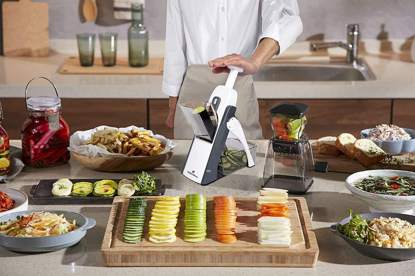 Glowitup Vegetable Chopper Slicer for Kitchen