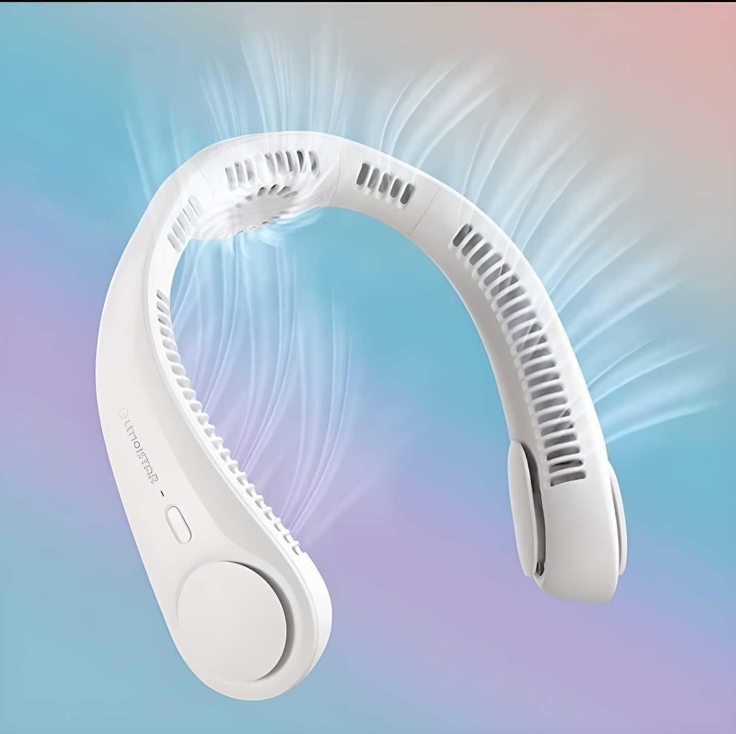 Glowitup bladeless 3 motor neck fan