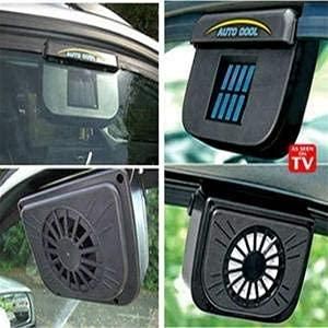 Glowitup Solar Sun Power Car Auto Air Vent Cool Fan