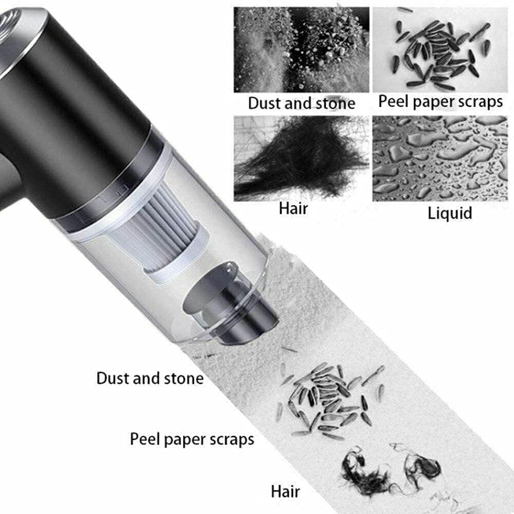 Glowitup Portable Air Duster Wireless Vacuum Cleaner