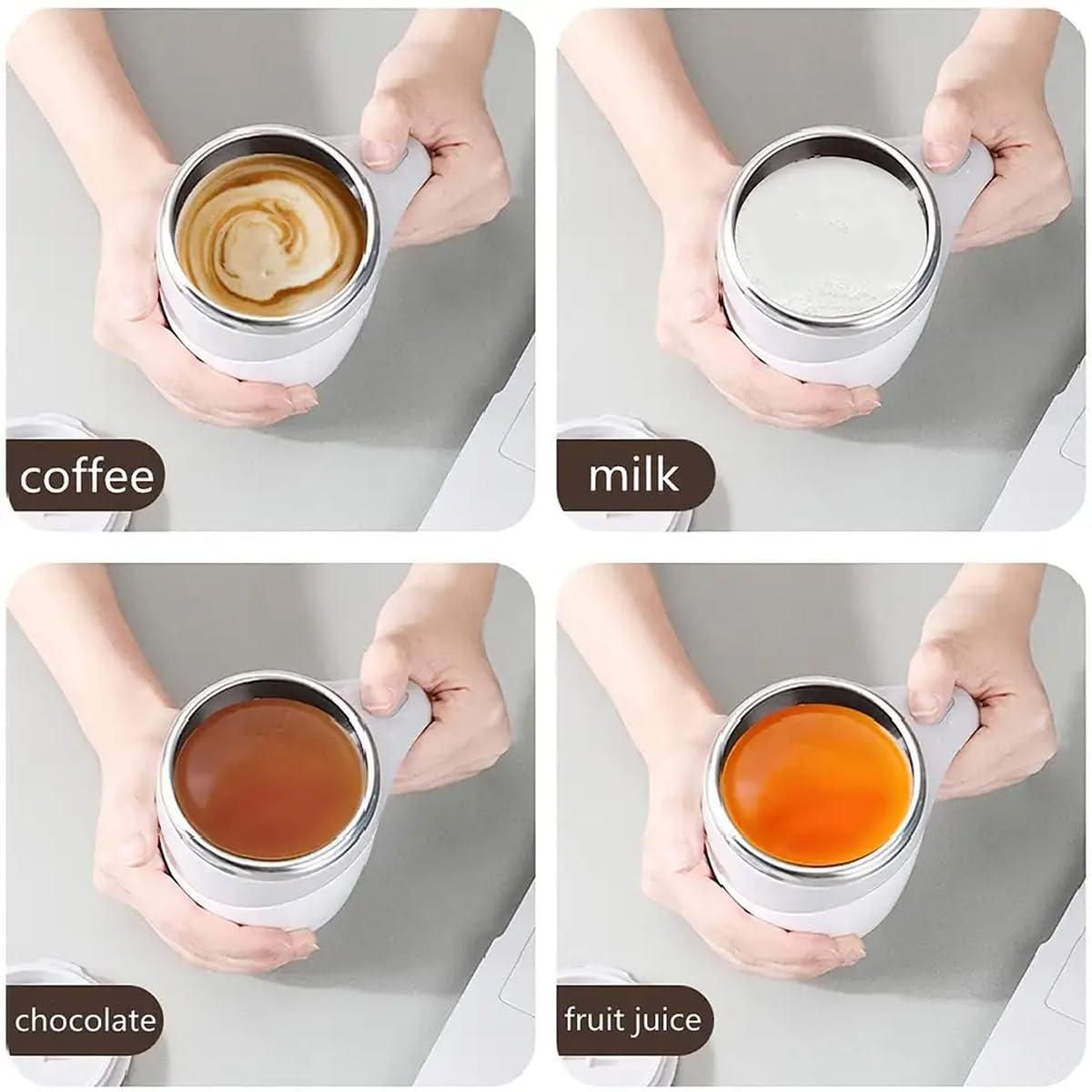 Glowitup Self Stirring Magnetic Mug